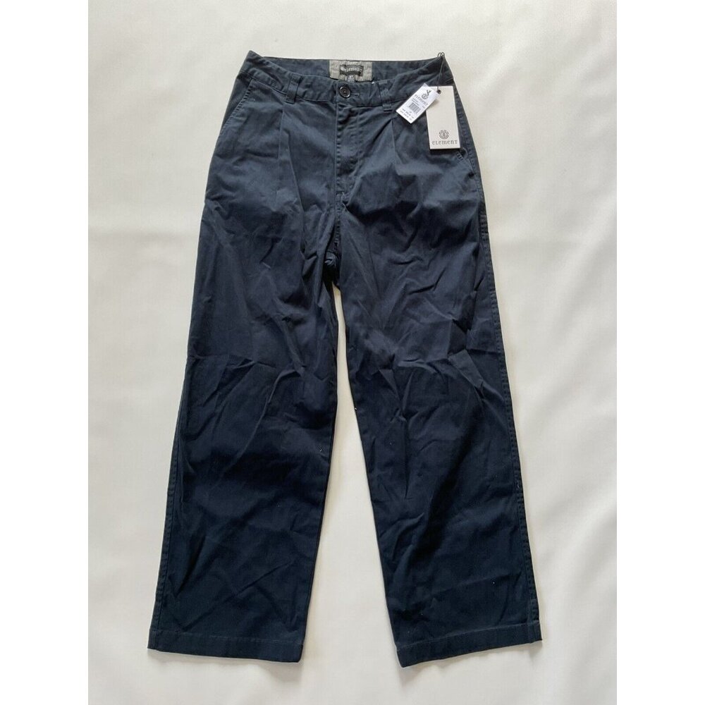 $50 Element Women’s Cropped High Waisted Olsen Straight Leg Relax Pants Size 28